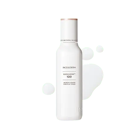 Riman INCELLDERM Radiansome 100 Microfluidizer Essential Toner - Deep Hydration & Radiance